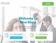 Tablet Screenshot of newkiwis.co.nz